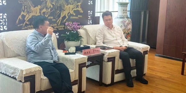拜訪四川資源集團(tuán)，共促土地整治發(fā)展