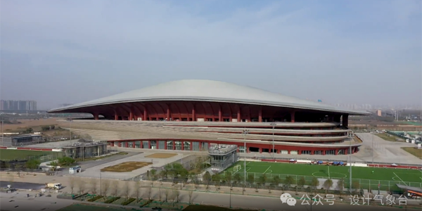 扎哈事務(wù)所設(shè)計(jì)的西安國(guó)際足球中心即將投入使用！